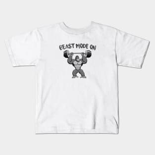 Beast Mode ON Kids T-Shirt